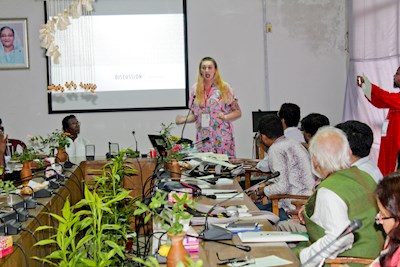 Speaking in Bangladesh