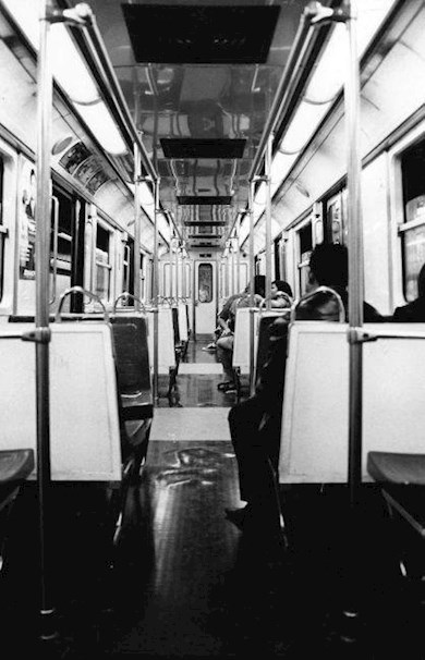 Viaje en el metro