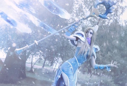 Me as Crystal Maiden