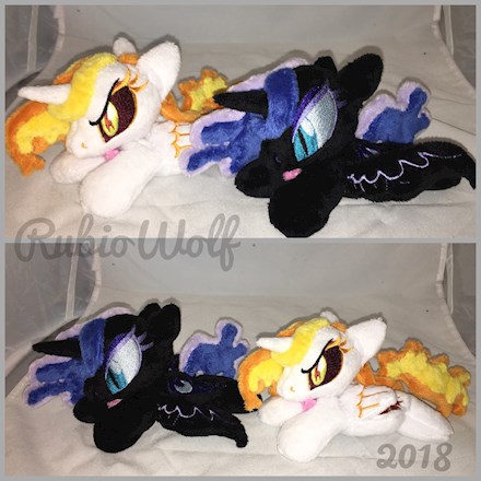 MLP 6in mini Daybreaker and NMM beanie set :Comm:
