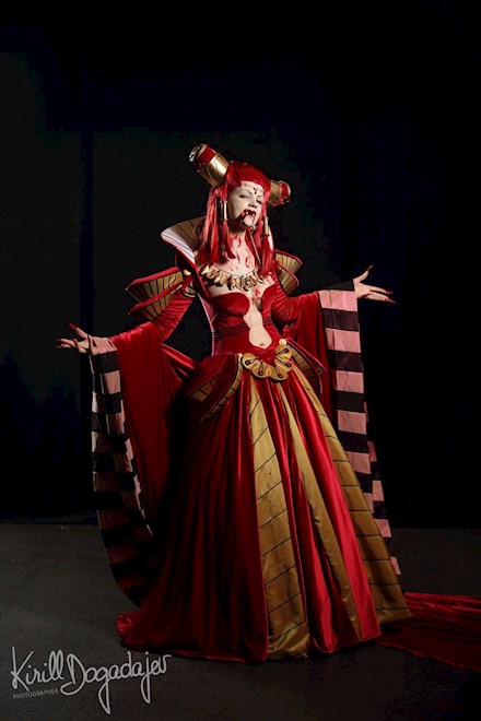 Custom Cheap Vampire Hunter D: Bloodlust Countess Carmilla Dress Cosplay  Costume In Vampire Hunter D: Bloodlust Countess Carmilla For Sale Online
