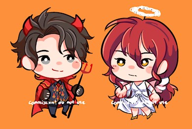 Chibi OC Cheer Charms - ＳＵＰＥＲ•ＲＥＦＬＥＸ's Ko-fi Shop - Ko-fi ❤️ Where creators  get support from fans through donations, memberships, shop sales and more!  The original 'Buy Me a Coffee' Page.