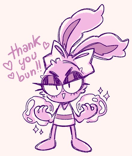 yin for bun!! thanks for the adorable message!