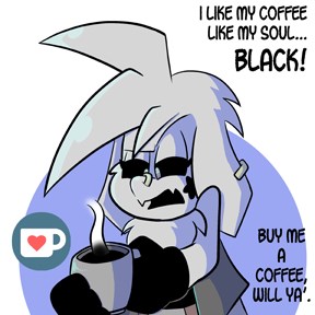 Malo would like some coffee!