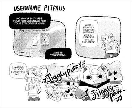 Diary Comic 07 - Username Pitfalls