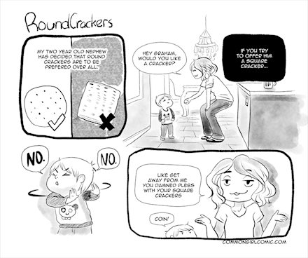 Diary Comic 06 - Round Crackers