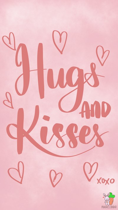 Hugs and Kisses Wallpaper