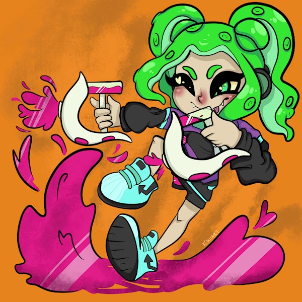 Teeze the Octoling