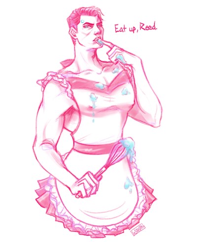 900 frilly apron