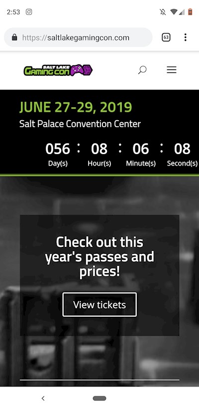 56 more days until SLC Gaming Con