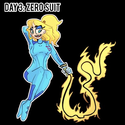 30 Days of Smash: Zero Suit