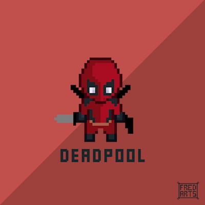 Deadpool - Pixel Art
