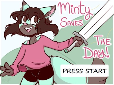 Minty Saves the Day! Cover