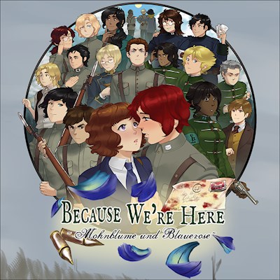'Because We're Here' Logo