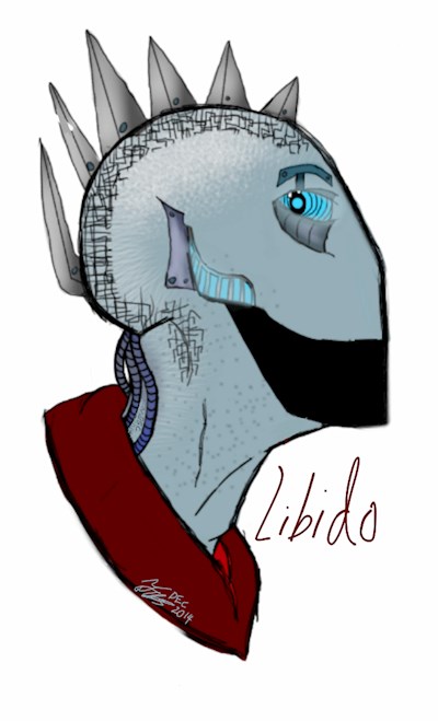 "Libido" Digital Original Character Art