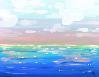 Pastel Sea