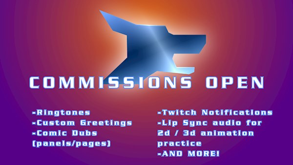 Commissions advertisement  