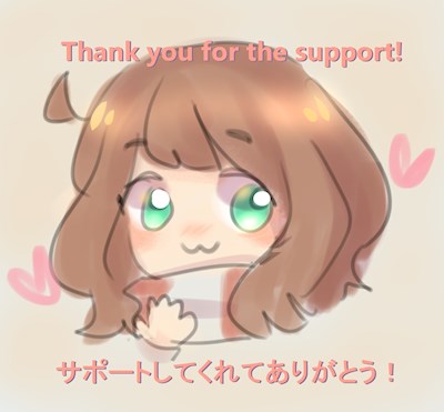 Thanks for support