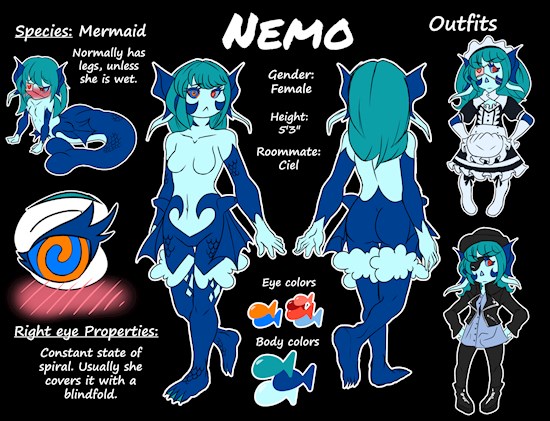Nemo Reference Sheet