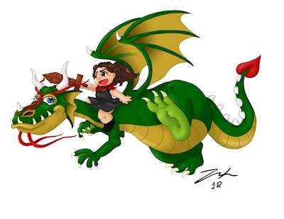 Dragon and Girl