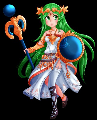 Palutena from Kid Icarus / Smash Ultimate