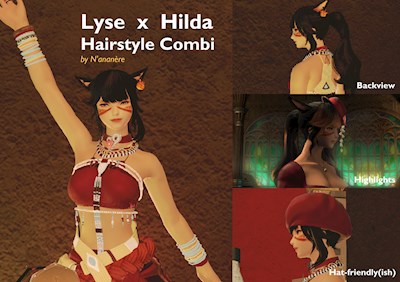 Lyse x Hilda Hairstyle Combi