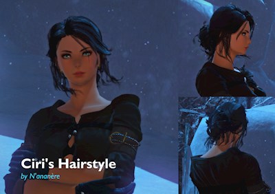 Ciri's Hairstyle