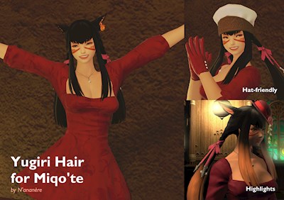 Yugiri Hair for Miqo'te