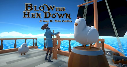 Blow the Hen Down - Ludum Dare game about pirates,