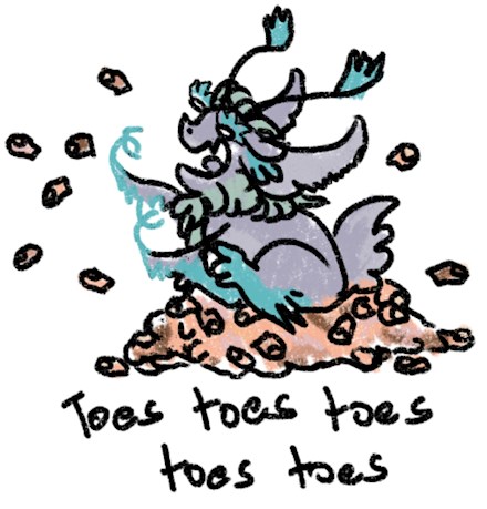 Toes for Wren