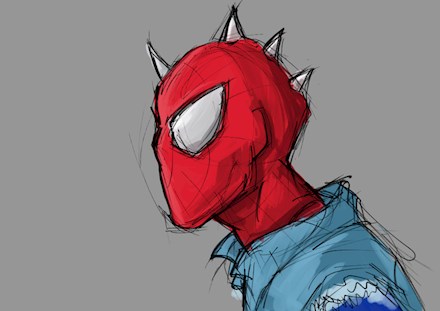 SpiderPunk sketch