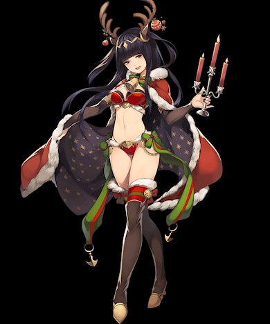 Tharja Christmas outfit