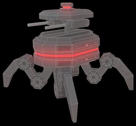Spiderbot 1.0 Textured