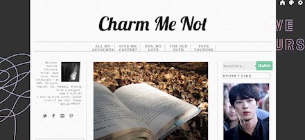 Charm Me Not (my blog)