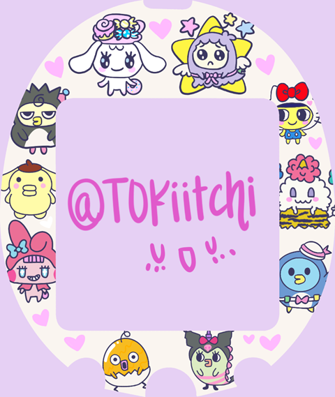 Tamagotchi Smart Sanrio Characters DIY Faceplate - Tokiitchi's Ko-fi ...