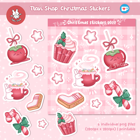 Gael's Sweet Christmas Digital Planner Stickers - Gael 's Ko-fi Shop -  Ko-fi ❤️ Where creators get support from fans through donations,  memberships, shop sales and more! The original 'Buy Me a