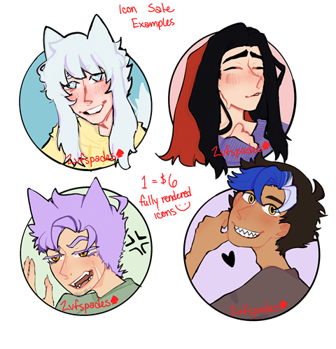 Icon commissions 