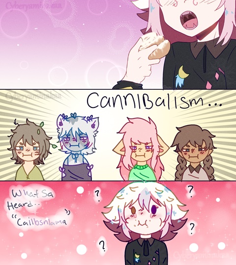 [6- 9 -23] Cinnamon roll cannibalism!!