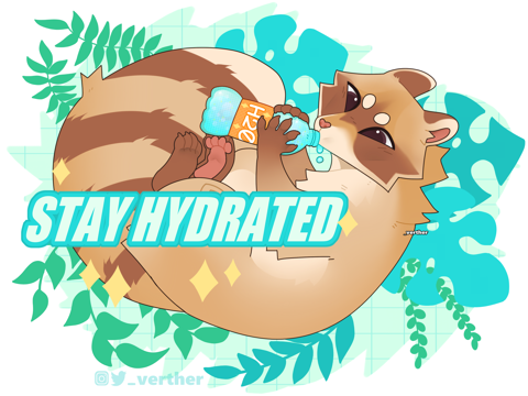stay hydrated!