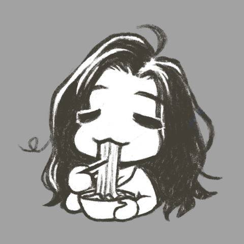 me when i eat noodle