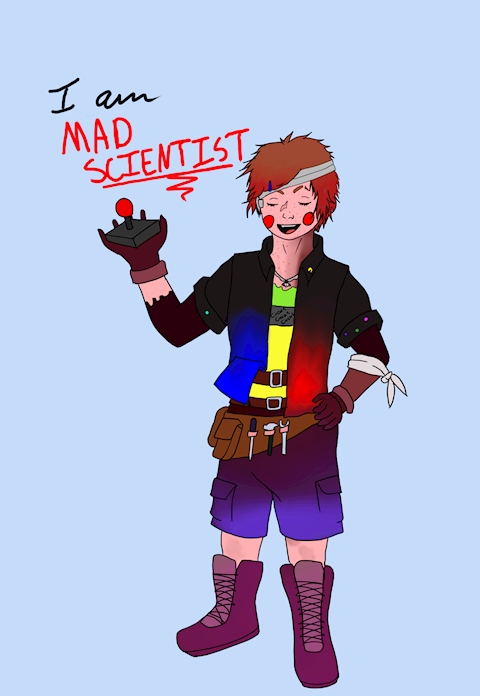 Mad Scientist Jester
