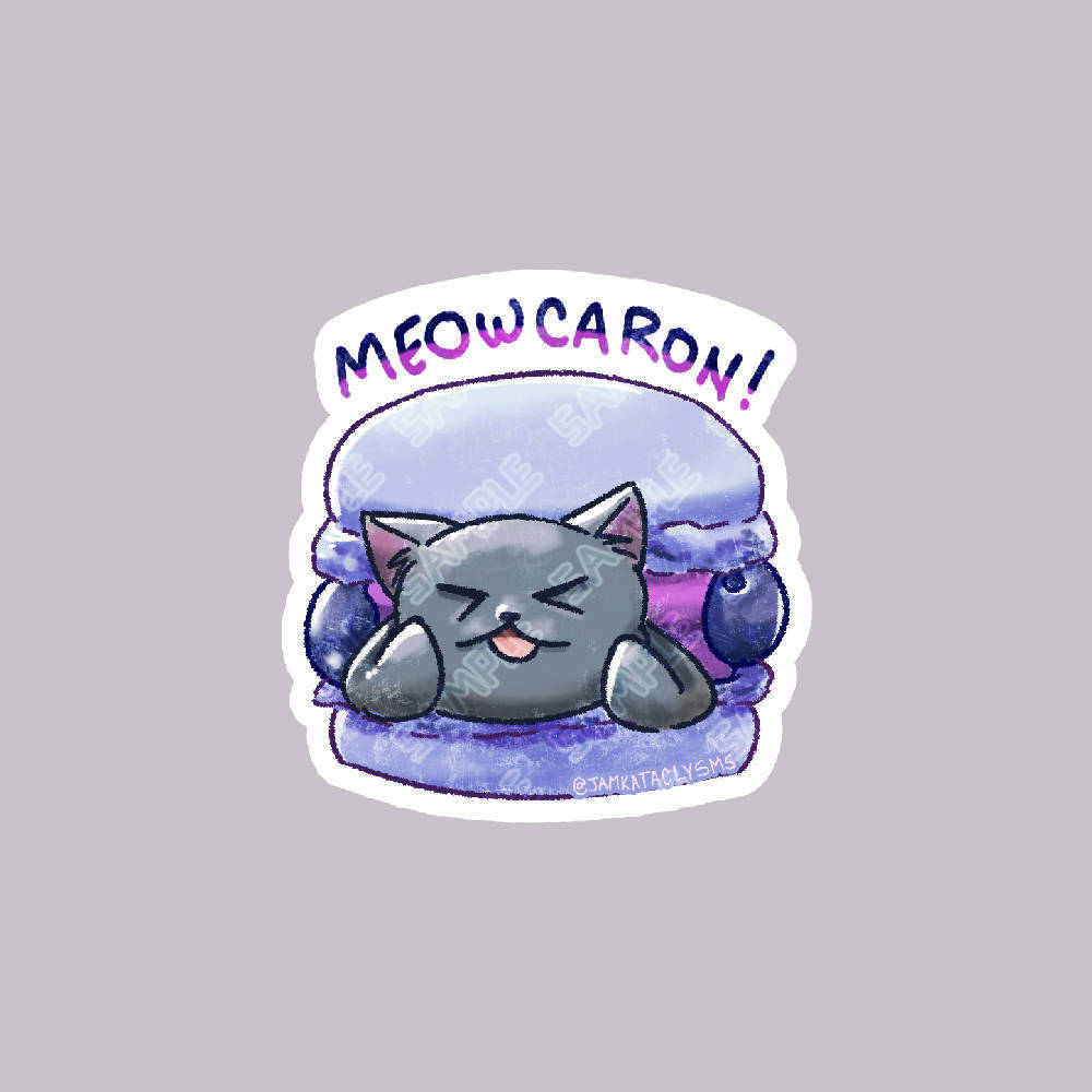 Meowcaron! [Aug. Sticker Club]