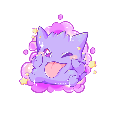 Pokemon - Gengar - 햆햗햆햓햞햆햓햎.햆햗햙햘's Ko-fi Shop - Ko-fi ️ Where creators ...