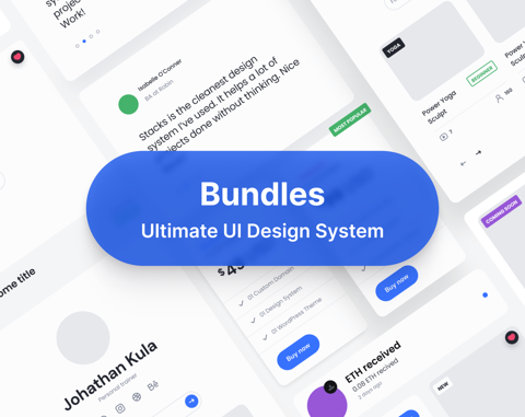 Bundles - Ultimate UI Design System - Pixel Maker's Ko-fi Shop - Ko-fi ...