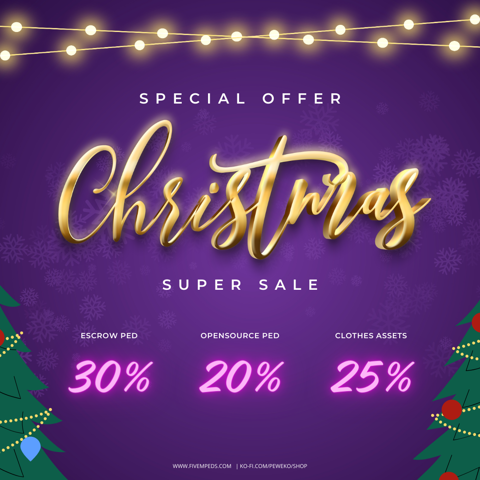 Christmas and New Year Sale Announcement! 🌟🎄