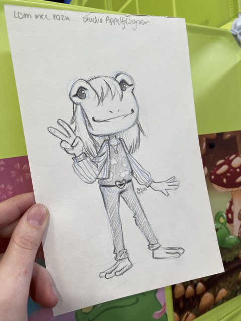(go) frog yourself commission LBM MCC