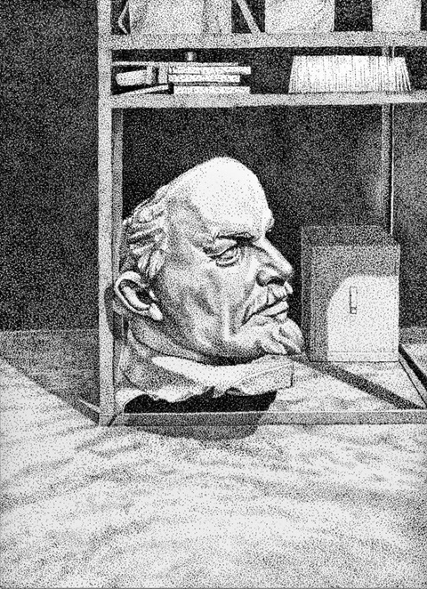 Head of Lenin, 2020
