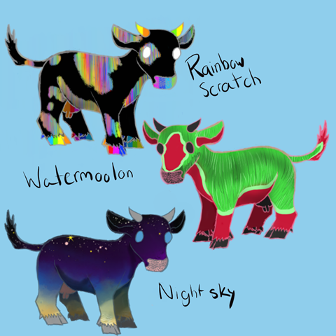 Cow adopts!