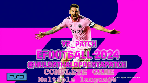 EFOOTBALL 2024 PS3 VR PATCH by Bianca Moha - APKGAMELINKGAME's Ko-fi Shop -  Ko-fi ❤️ Where creators get support from fans through donations,  memberships, shop sales and more! The original 'Buy Me