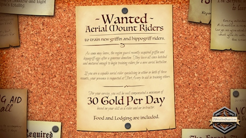 Wanted: Aerial Mount Rider Instructors